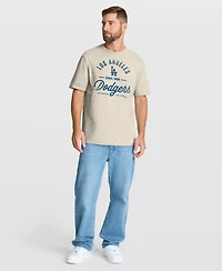 Fanatics Men's Tan Los Angeles Dodgers Stadium T-Shirt