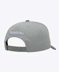 Mitchell & Ness Men's Gray Seattle Mariners Cooperstown Thunderstorm Head Coach Pro-Crown Adjustable Hat