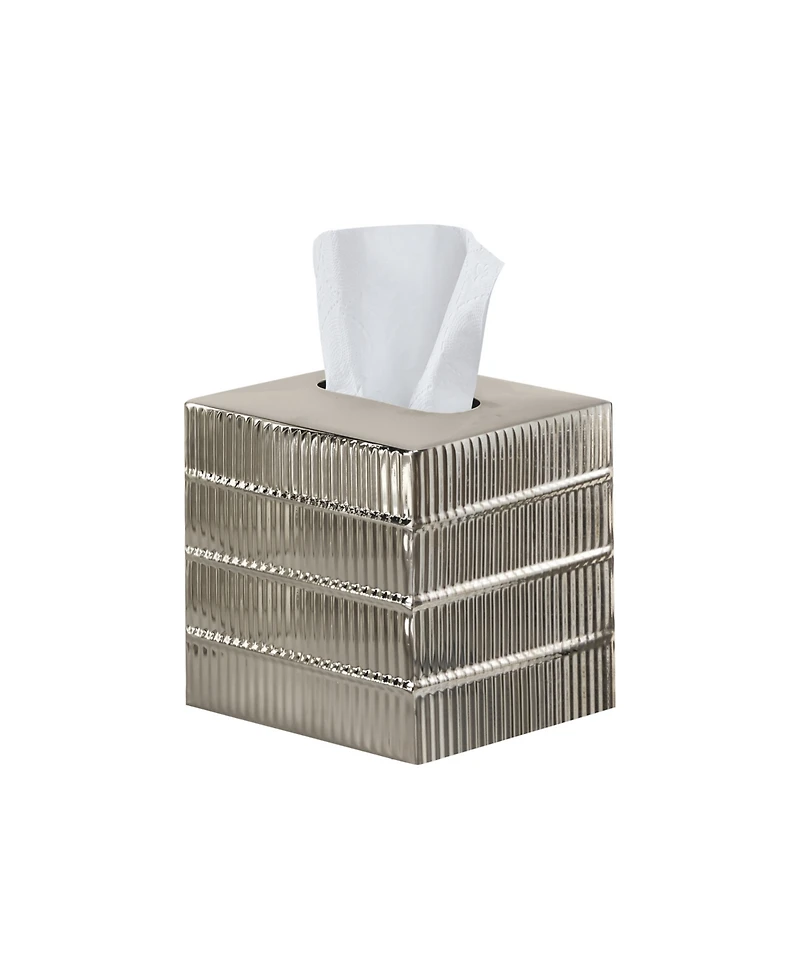 J Queen New York Tanna Tissue Box Cover, 5" x 5"