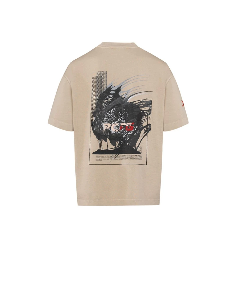 Pcfg Men's Cotton Your Itch Acid Washed Tshirt