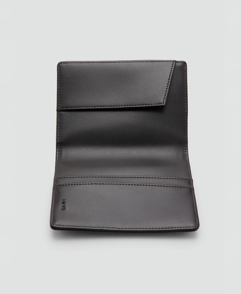 Mango Men's Leather Wallet