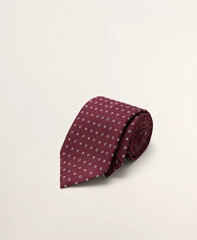 Mango Men's Silk Patterned Tie