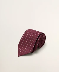 Mango Men's Silk Patterned Tie