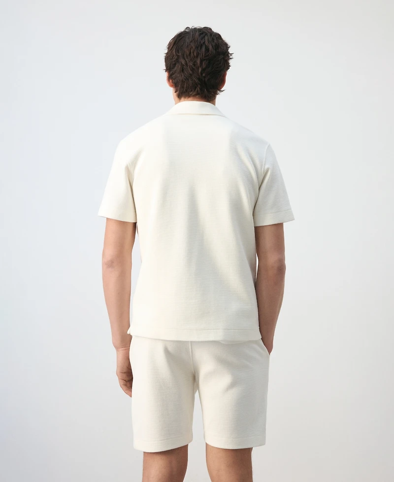 Mango Men's Cotton Regular-Fit Shirt