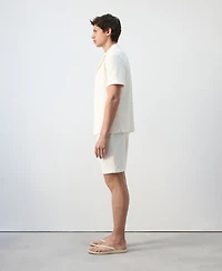 Mango Men's Cotton 7.48" Bermuda Shorts