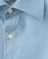 Mango Men's Cotton Slim Fit Shirt
