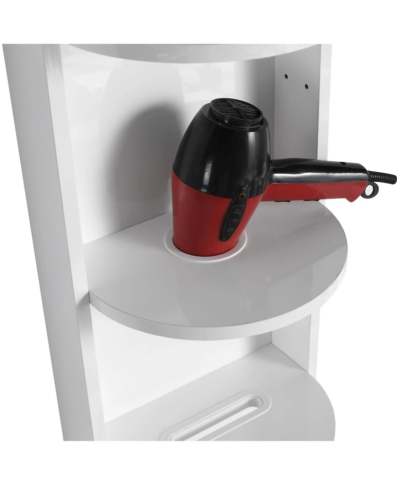 Midola 12" Bathroom Wall-Mounted Storage Rack, Float Mounting Design, Storage Saving for Bathroom