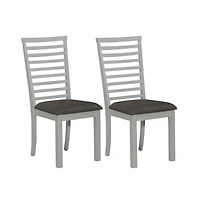 Liberty Furniture Industries, Inc Uph Ladder Back Side Chair Set of 2