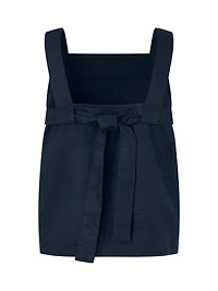Masai Copenhagen Women's Madisa Linen Square Neck Top