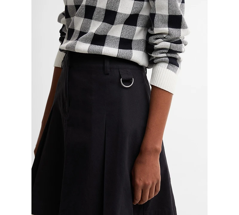 Barbour Women's Aylesby Mini Pleated A-Line Skirt