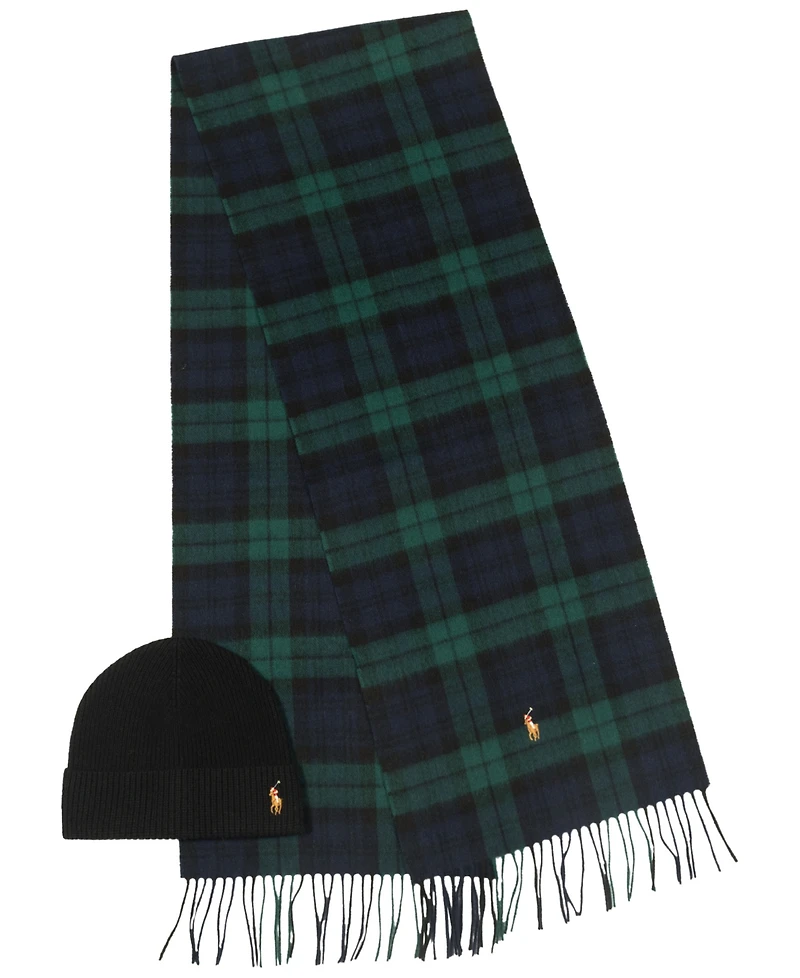 Polo Ralph Lauren Men's Holiday Plaid Boxed Gift Set