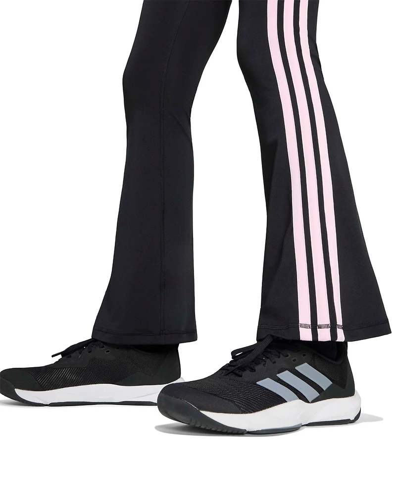Optime Essentials 3 Stripes Flared Leggings