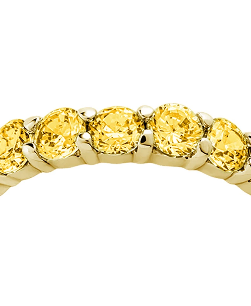 Sterling Forever Gracie Cubic Zirconia Eternity Ring