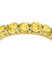 Sterling Forever Gracie Cubic Zirconia Eternity Ring