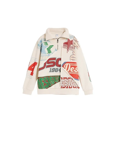 Desigual Little & Big Boy's (3 - 14) Printed sweatshirt with zipper