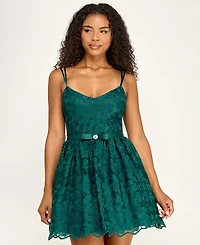 Seni & Cade Juniors' V-Neck Dress