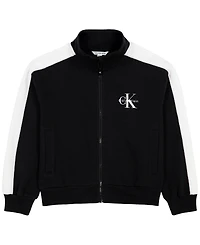 Calvin Klein Girls' 7-16 Full-Zip Track Jacket