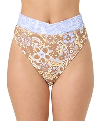 O'Neill Juniors' Izabelle Floral Stellan High-Rise Swim Bottoms