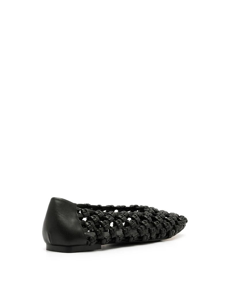 Therapy Australia Women's Genesis Square Toe Woven Flats