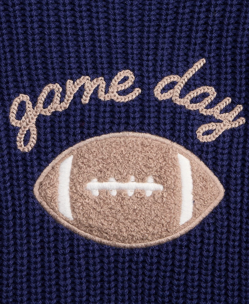 First Impressions Baby 3M-24M Mix & Match Long-Sleeve Cotton Game Day Sweater, Macy's Exclusive