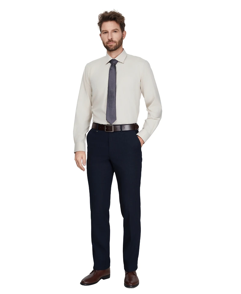 Alfani Men's Herringbone Long-Sleeve Dress Shirt, Macy's Exclusive