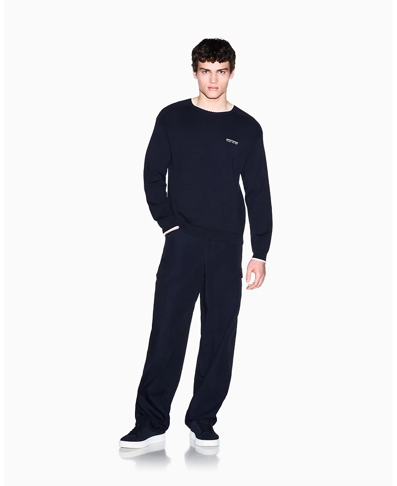 A|X Armani Exchange Men's Poplin Cargo Pants