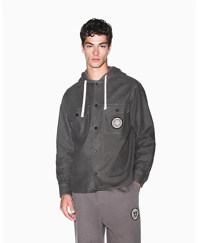 A|X Armani Exchange Men's Crossover Hooded Jacket