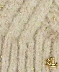 Lauren Ralph Lauren Shine Herringbone Knit Hat