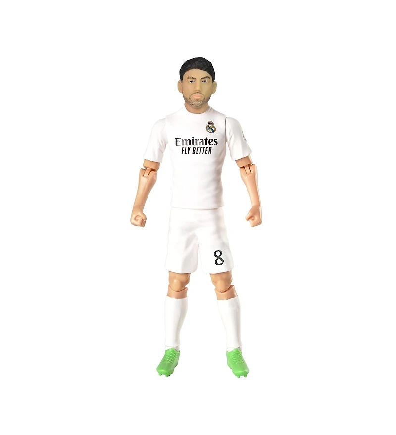 Banbo Toys Sockers Real Madrid Federico Valverde 8" Collectible Soccer Action Figure
