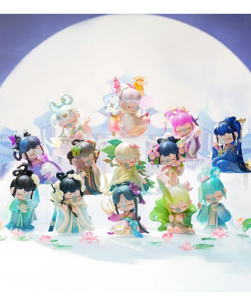 Robotime Blind Box Set Poetic Charm Surprise Action Figure Collectible Random Art Toys Hot Cute Figure Dolls Creative Gifts