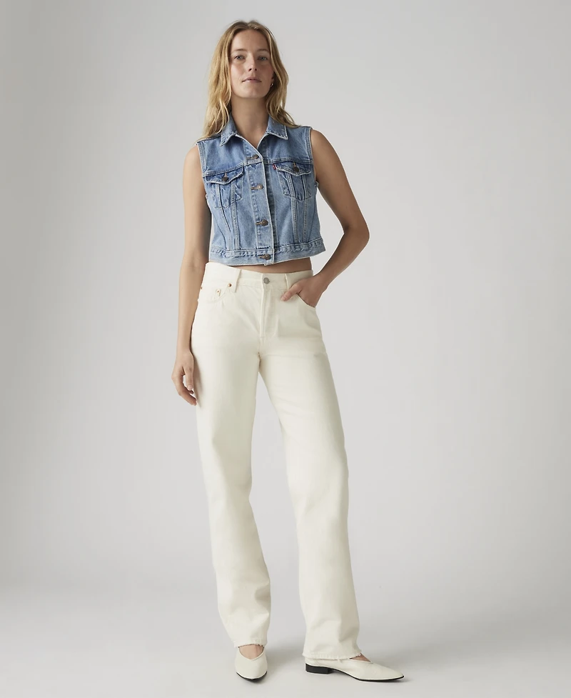 Levi's Premium Women's 501 90's Mid-Rise Straight-Fit Jeans