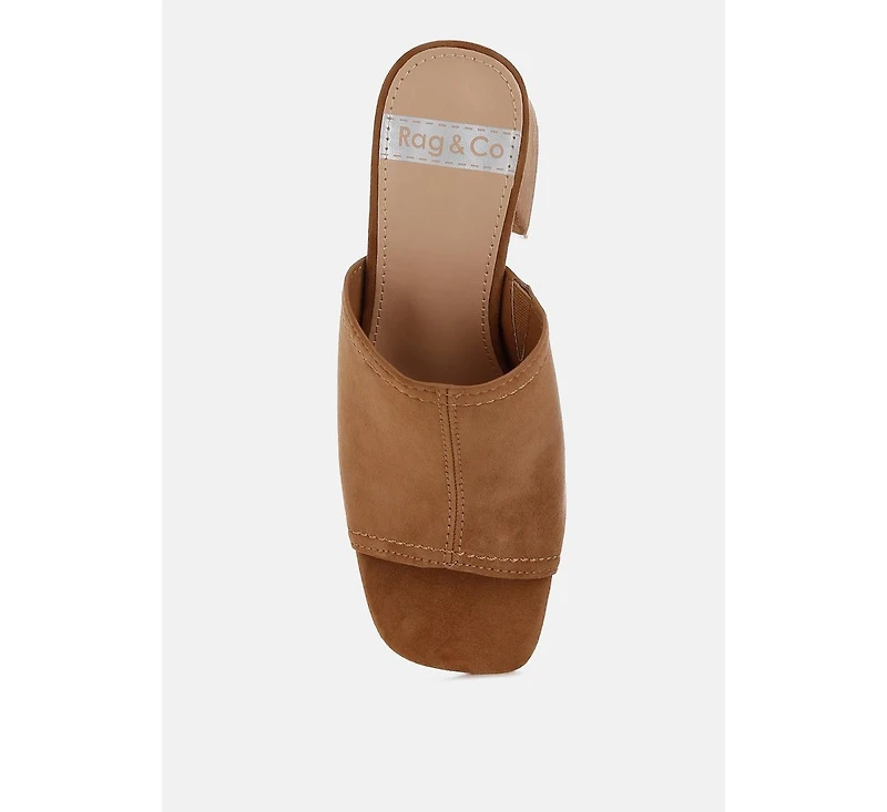 Citarum Real Suede Leather Slip Ons
