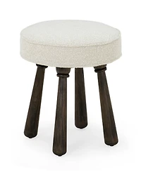 Tov Furniture Pookie 19.5" Boucle Accent Stool