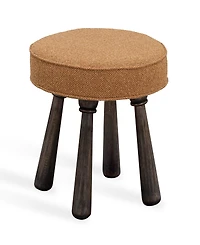 Tov Furniture Pookie 19.5" Boucle Accent Stool