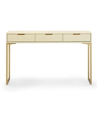 Tov Furniture Pesce Shagreen 29.8" Wood Rectangle Console Table