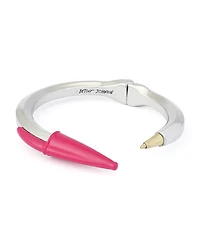 Betsey Johnson Pink Best In Class Classic Pen Bangle Bracelet