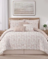 Stratford Park Yllena Geometric Comforter Sets