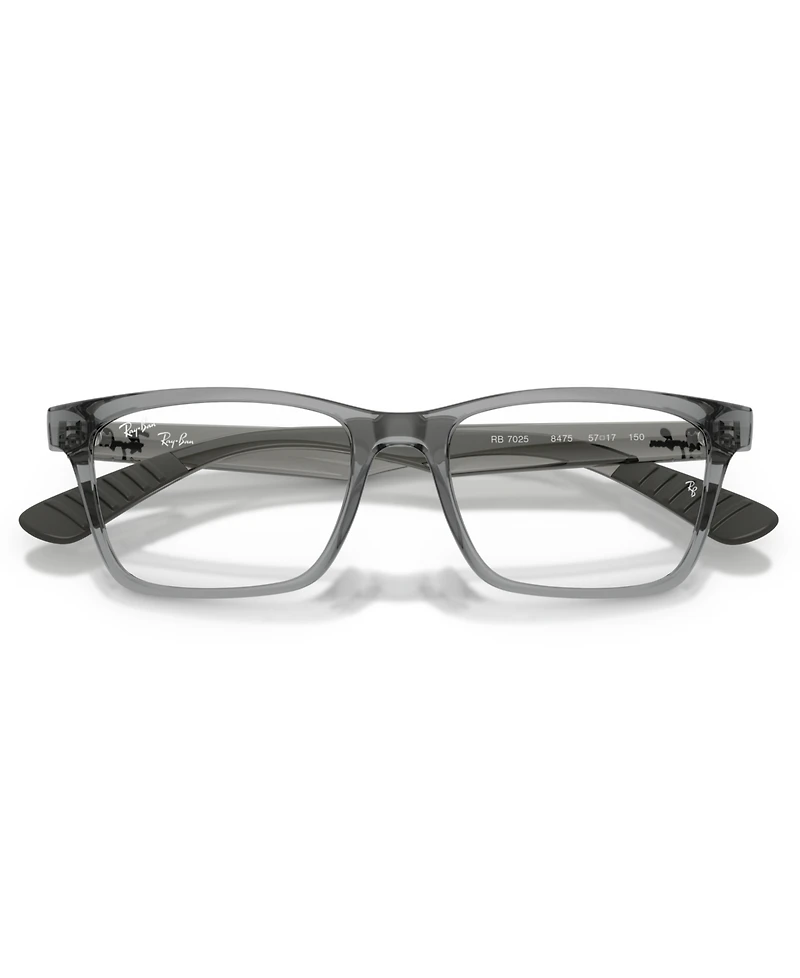 Ray-Ban Unisex Square Eyeglasses, RB7025