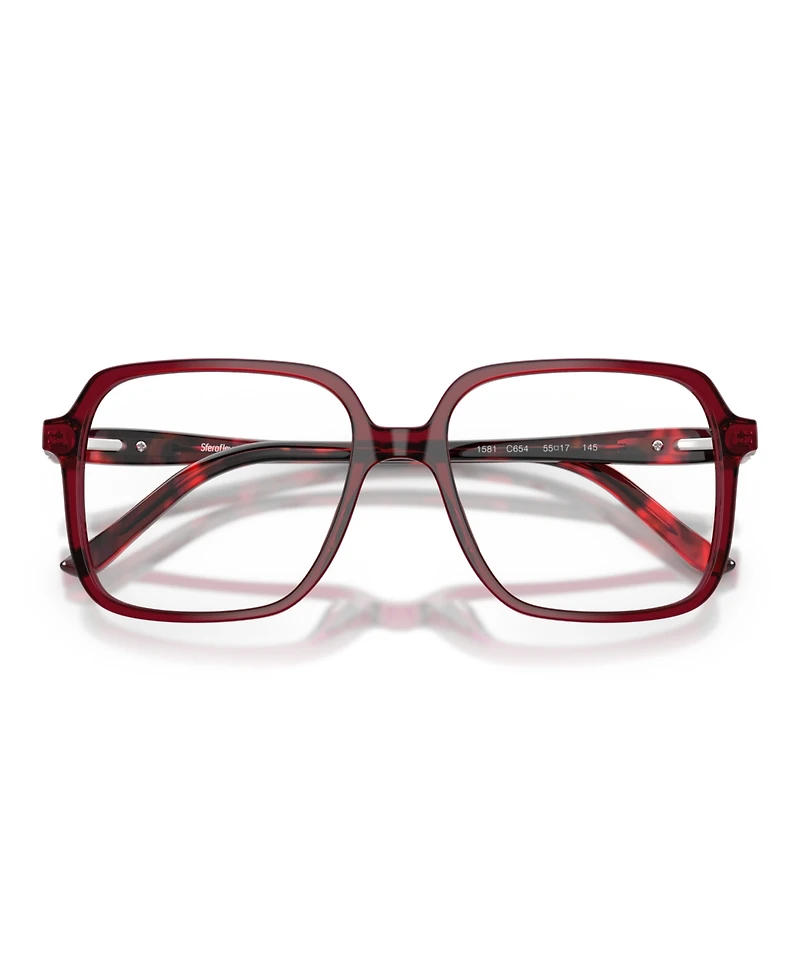 Sferoflex Women's Square Eyeglasses