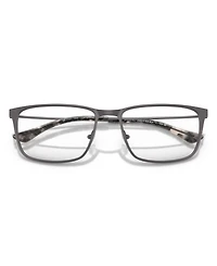 B by Brooks Brothers Men's Rectangle Eyeglasses, BB1127