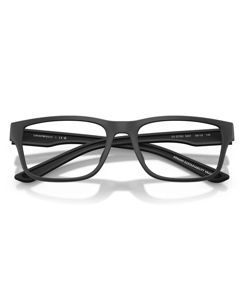 Emporio Armani Men's Pillow Eyeglasses