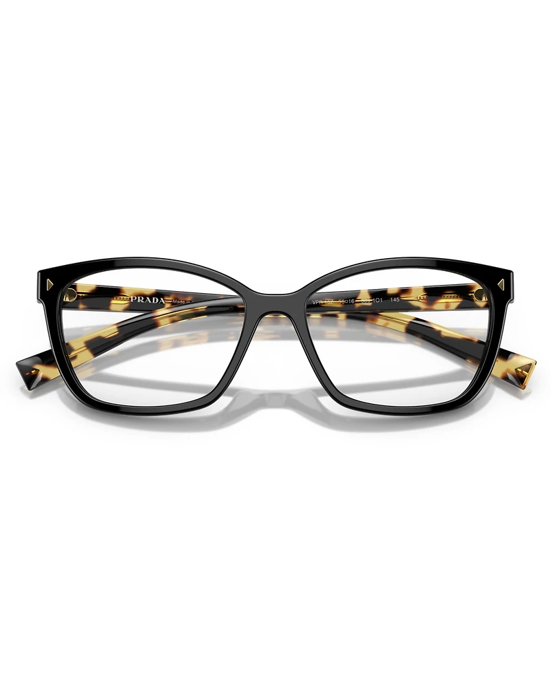 Prada Women's Rectangle Eyeglasses, Pr 15ZV