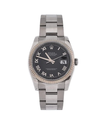 Pre-Owned Rolex Oyster Perpetual Datejust Automatic Watch in Stainless Steel and Gold 36mm