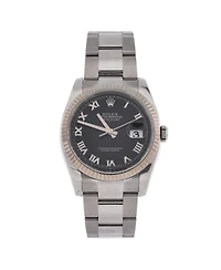 Pre-Owned Rolex Oyster Perpetual Datejust Automatic Watch in Stainless Steel and Gold 36mm