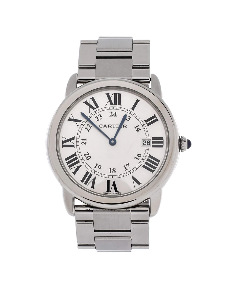 Pre-Owned Cartier Ronde Solo de Cartier Quartz Watch in Stainless Steel 36mm