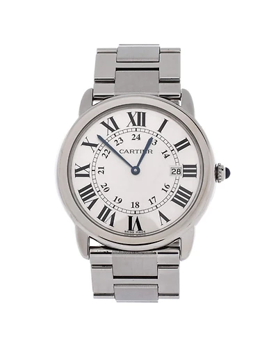 Pre-Owned Cartier Ronde Solo de Cartier Quartz Watch in Stainless Steel 36mm