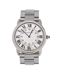 Pre-Owned Cartier Ronde Solo de Cartier Quartz Watch in Stainless Steel 36mm