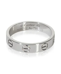 Pre-Owned Cartier White Gold Small Model Love Ring