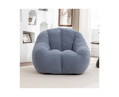 sumyeg Bean Bag Sofa with Tufted Soft Stuffed Filling Fluffy and Lazy Comfy Cozy BeanBag Chairs