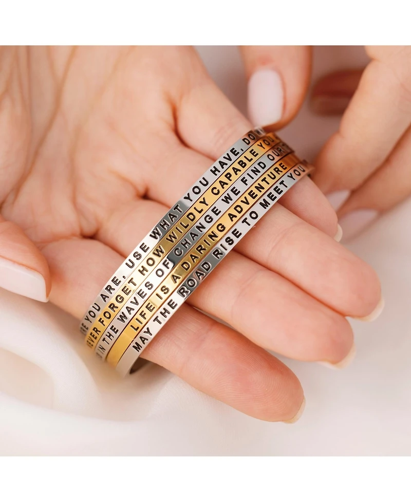 Mantra May The Road Rise To Meet You Bracelet